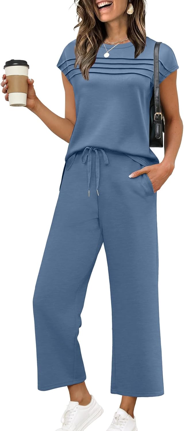 WIHOLL Two Piece Sets for Women Summer Travel Outfits Review