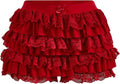 Women's Y2k Ruffle Shorts Lace Lolita Bloomers - Cute Layered Ruffle