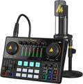 MAONO Podcast Equipment Bundle with Audio Interface and XLR Microphone