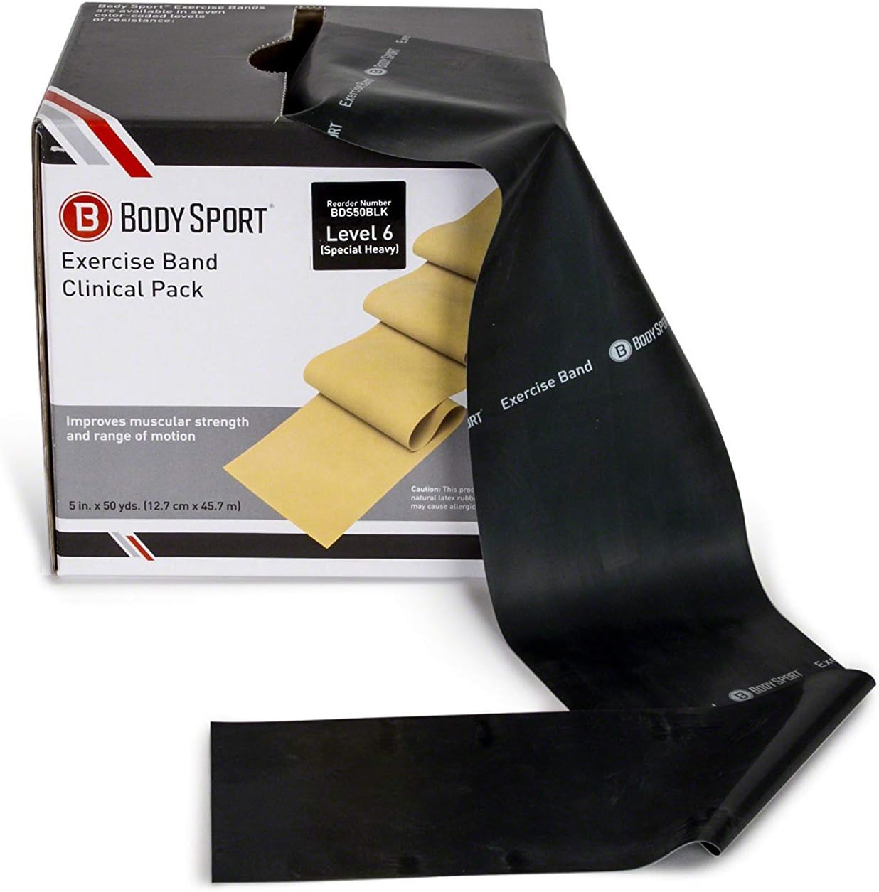 Body Sport Exercise Bands for Fitness and Physical Therapy