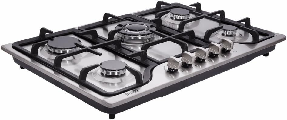 30 inch Gas Cooktop with 5 Burners for Efficient Cooking