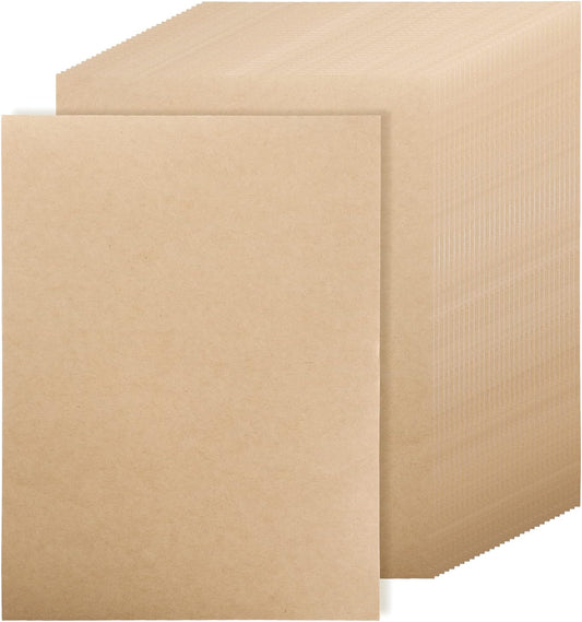 ZEAYEA 300 Pack 120 GSM Kraft Paper Sheets: Ideal for Art & Printing