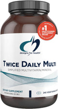 Methylated Multivitamin for Women & Men - Twice Daily Blend