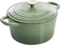 5-Quart Pistachio Green Dutch Oven - Crock-Pot Artisan Cast Iron