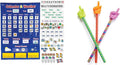 Calendar & Weather Pocket Chart with Patterned Hand Pointers
