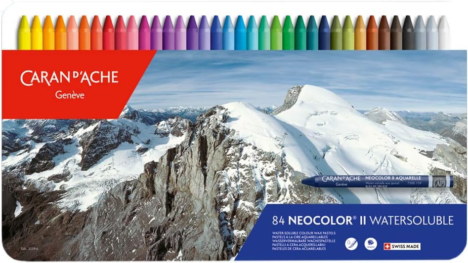 Caran d'Ache Classic Neocolor II Pastels for Vibrant Art