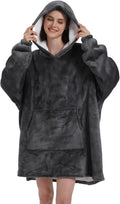 Wearable Blanket Hoodie for Adults - Cozy Oversized Pocket Comfort