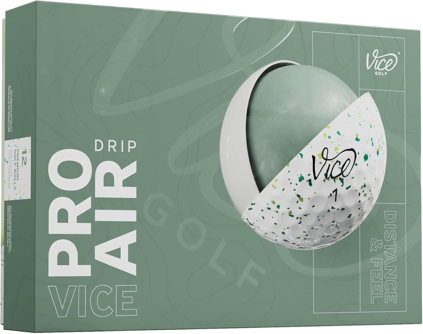 Vice Pro Air Golf Balls for Exceptional Distance and Control