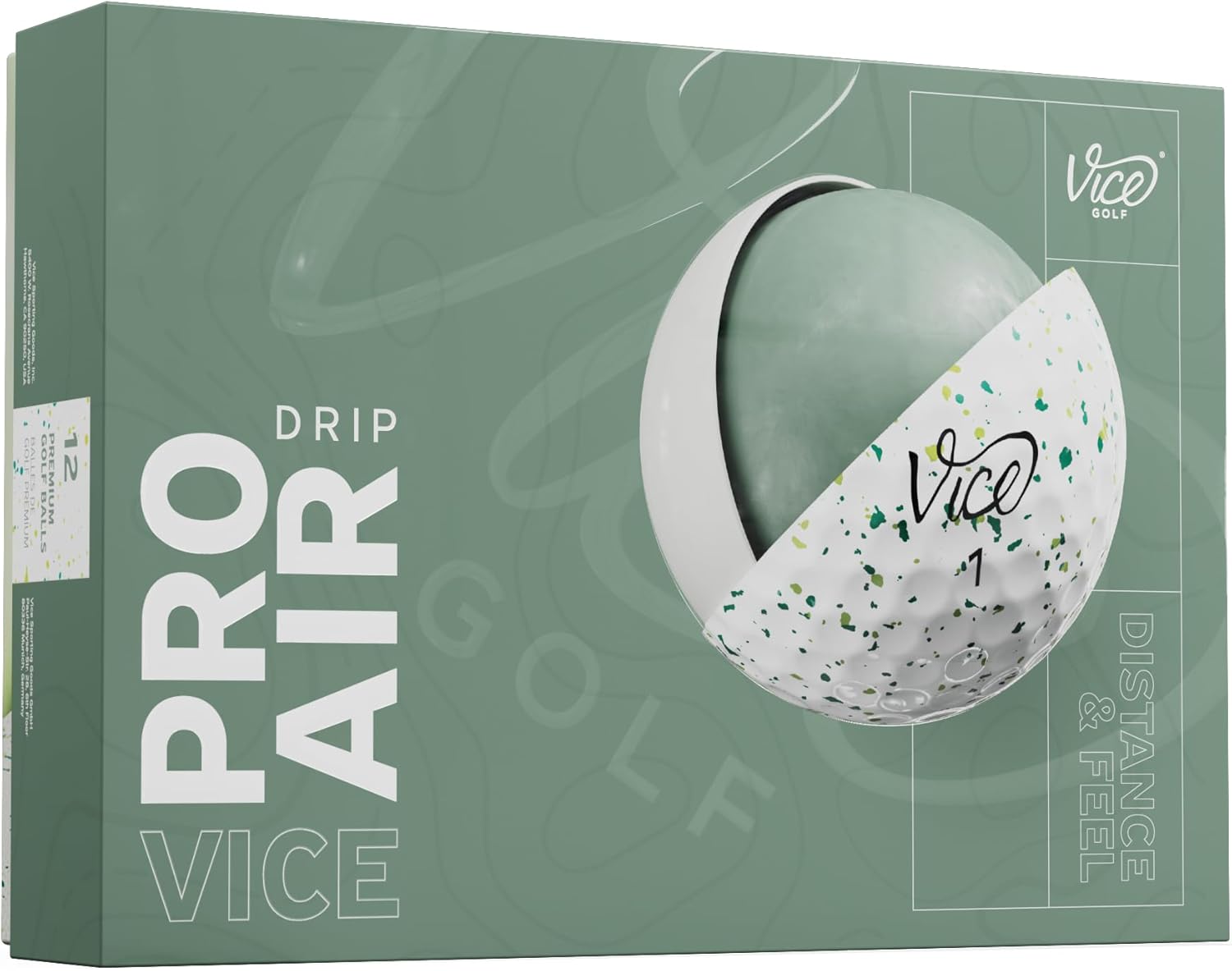 Vice Pro Air Golf Balls for Exceptional Distance and Control