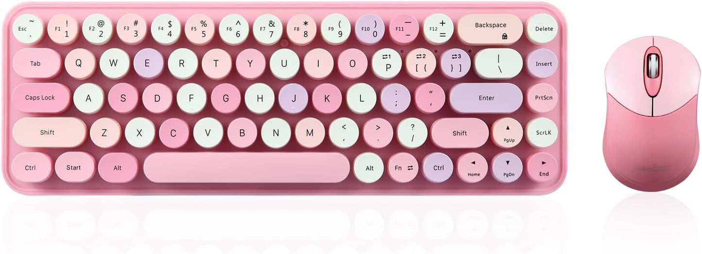 Perixx PERIDUO-802PK Bluetooth Mini Keyboard and Mouse Combo