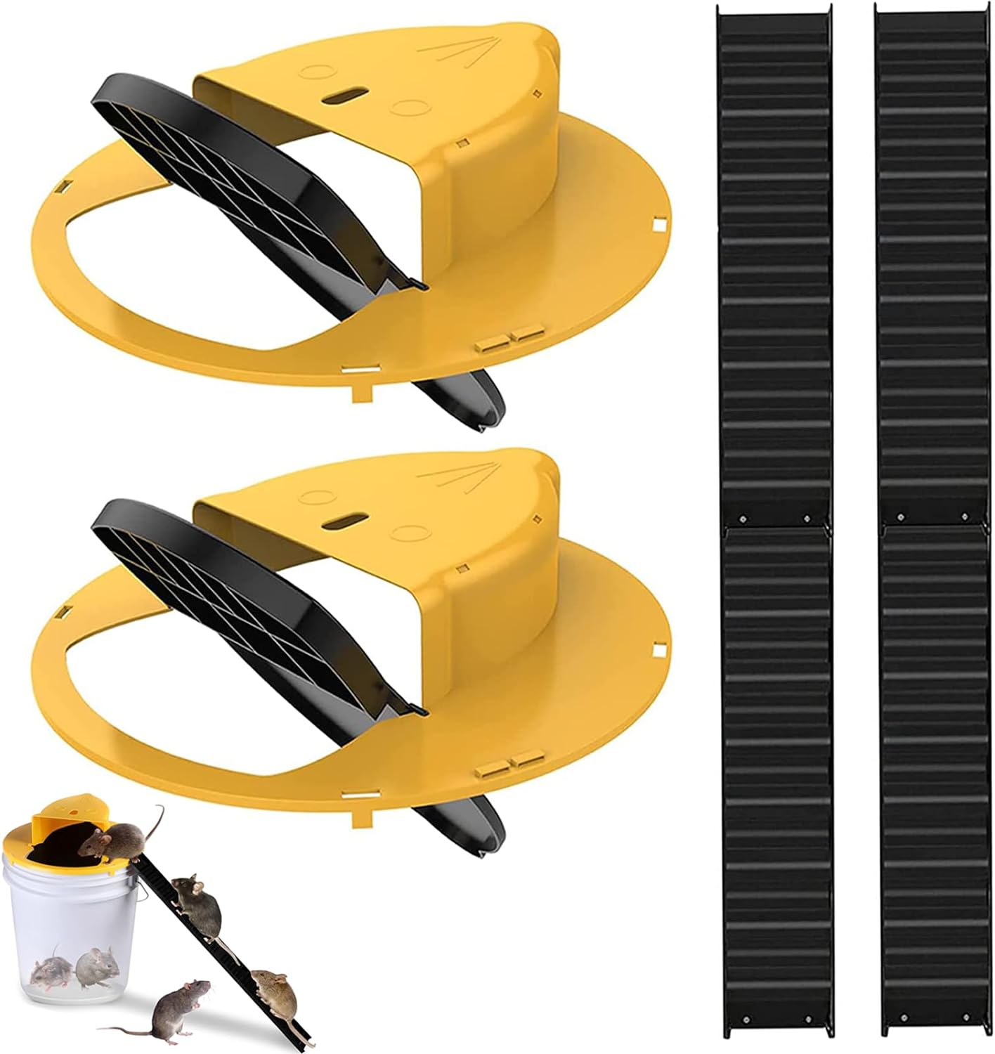 5 Gallon Bucket Mouse Trap - Efficient Pest Control!