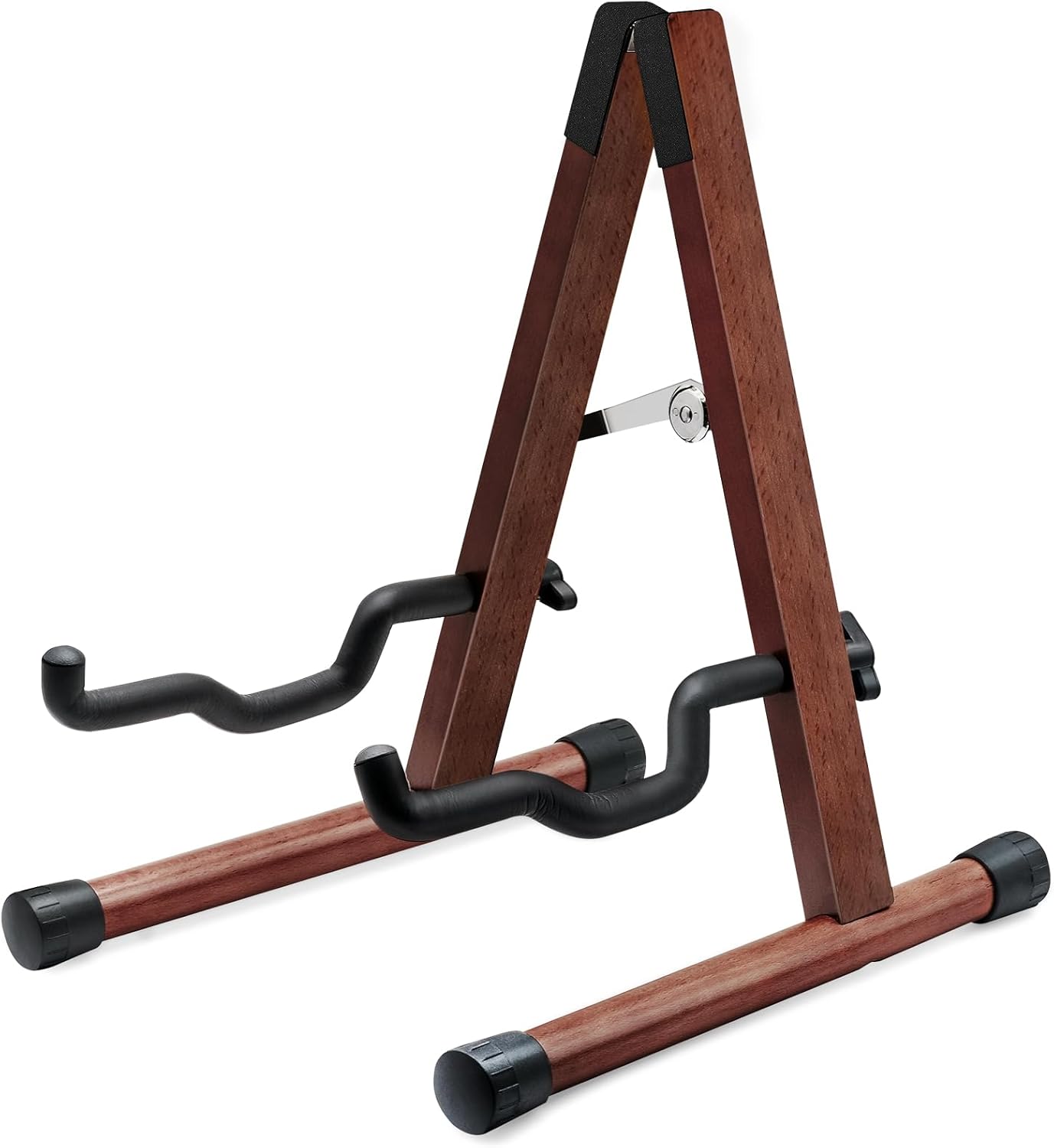 Premium Wood Guitar Stand - Foldable & Versatile!