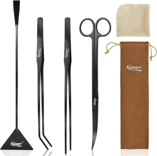 hygger Premium Aquarium Tools Set - Easy Tank Maintenance