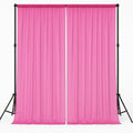 IFR Chiffon Drapes Panels 115in x 120in Hot Pink - Event Backdrop