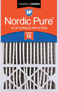 Nordic Pure 16x25x5 Honeywell Replacement MERV 15 Plus Carbon