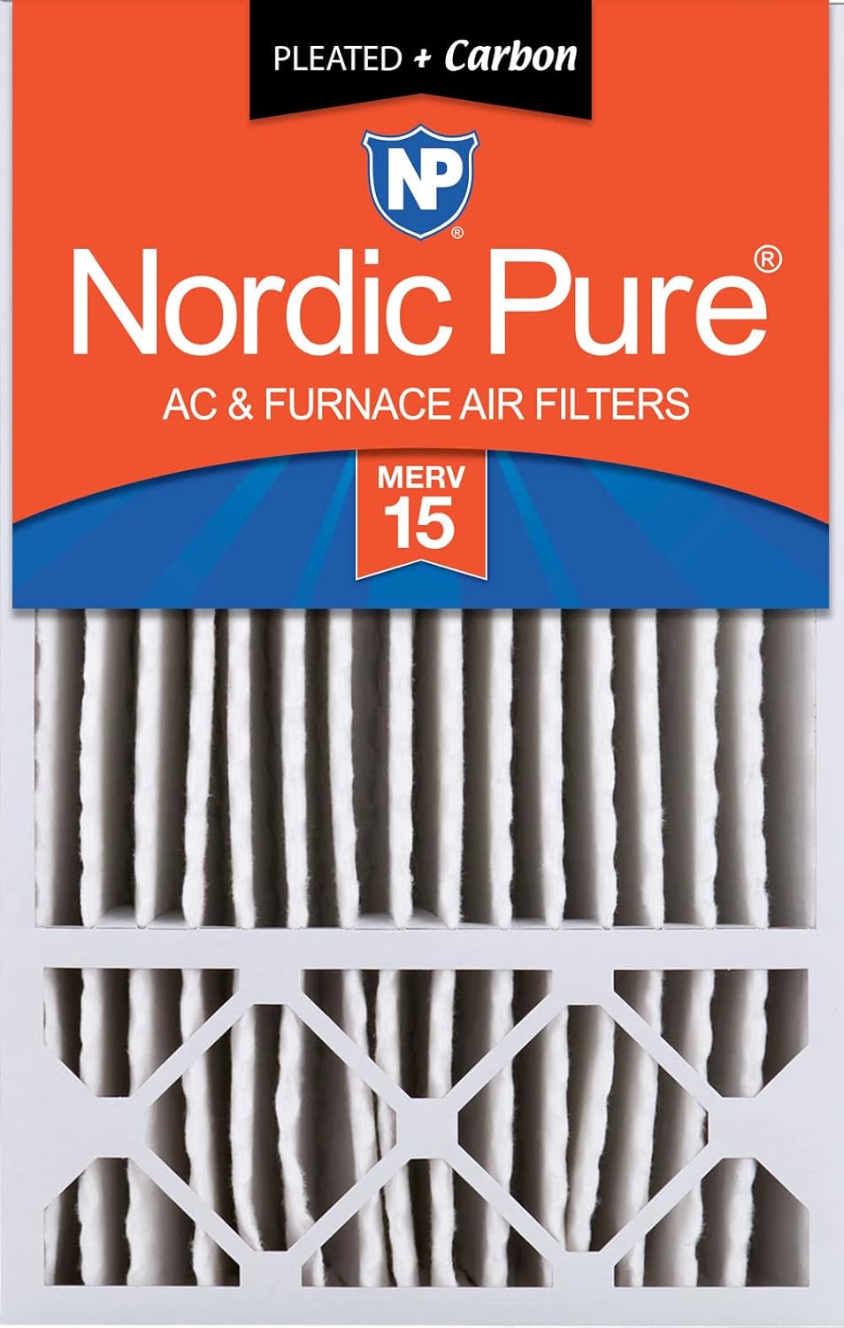 Nordic Pure 16x25x5 Honeywell Replacement Air Filters MERV 15