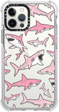 CASETiFY Ultra Impact Case for iPhone 12 / 12 Pro - Pink Sharks