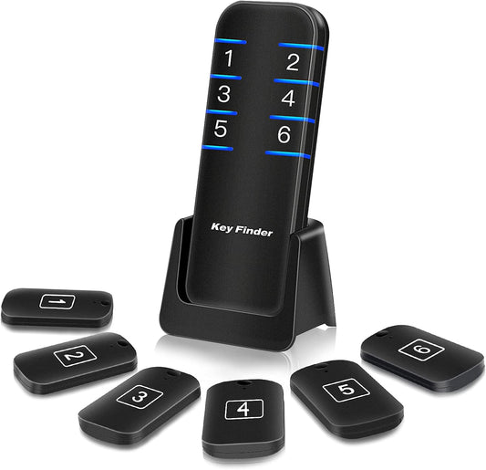 LUXSURE Stick On Key Finder - Track Keys Anywhere!
