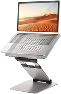 Ergonomic Laptop Stand for Desk - Adjustable to 21in for Better