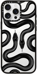 Clear Black Compact iPhone 16 Pro Max Case - Slim 4 ft Protection