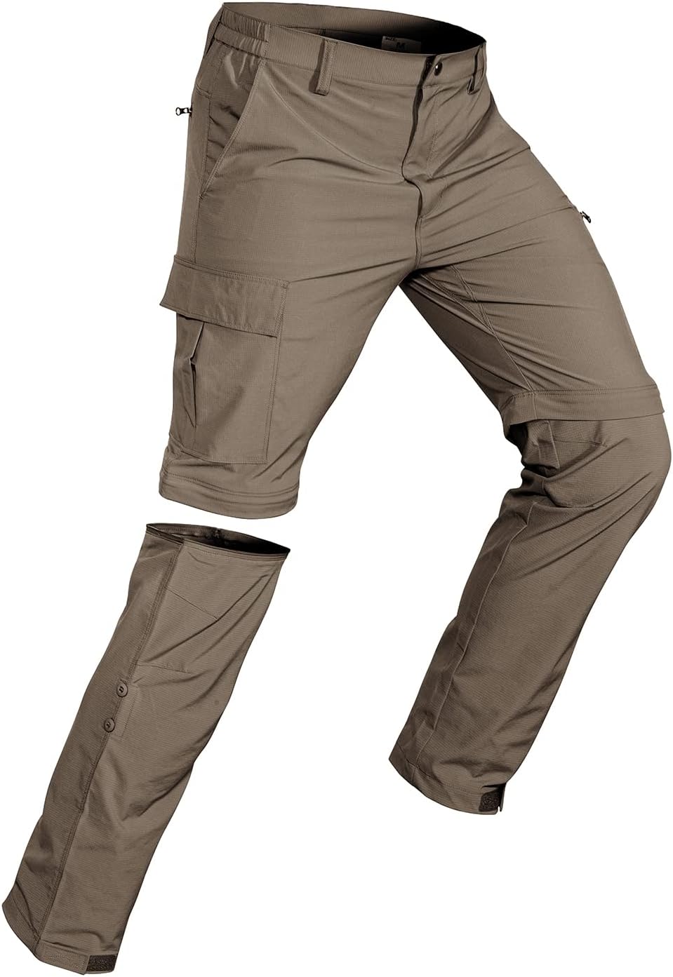 Wespornow Men's Convertible Hiking Pants for Outdoor Activities