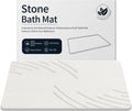 Stone Bath Mat Diatomaceous Earth Shower Mat - Quick Drying Comfort