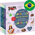 My First Portuguese Words Series - Bilingual Board Books for Kids