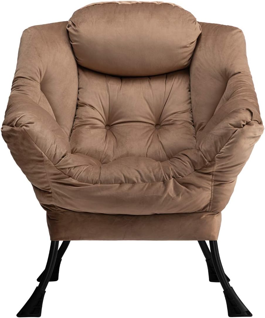 HollyHOME Lazy Chair with Armrest for Ultimate Comfort and Support