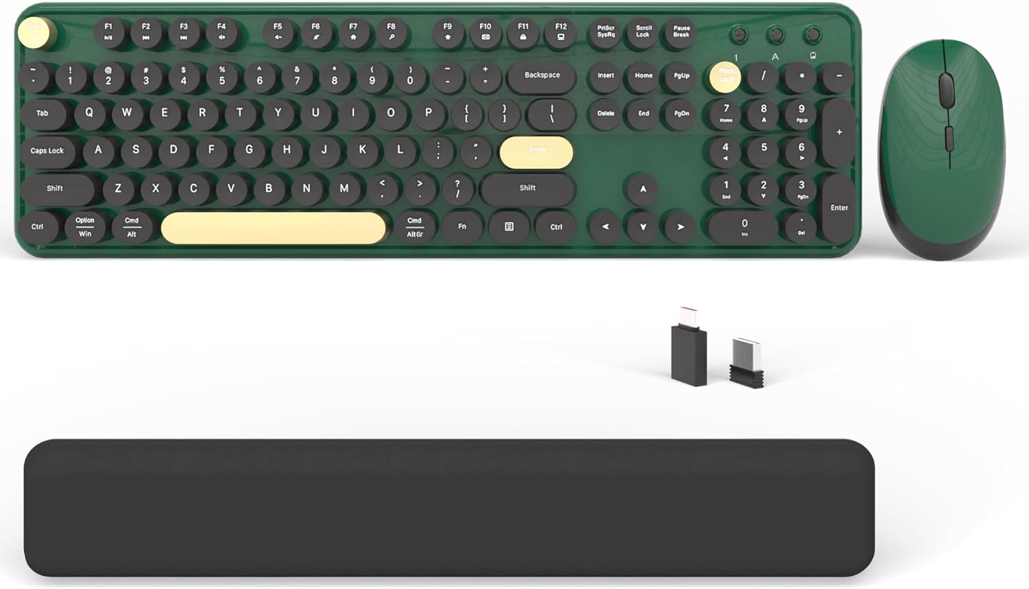 Colorful Wireless Computer Keyboards Mouse Combos for Fun