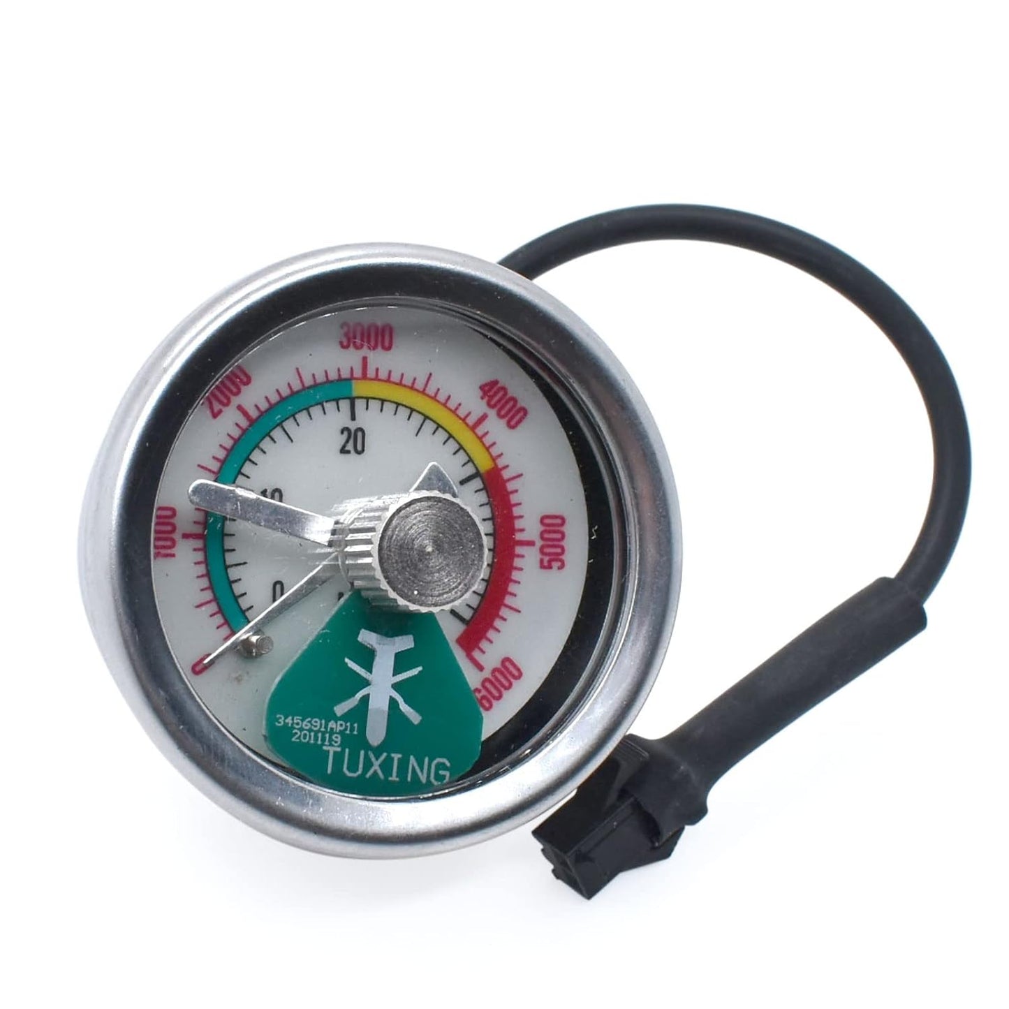 TUXING 6000Psi Air Compressor: Adjustable Pressure Gauge for Precision Pumping