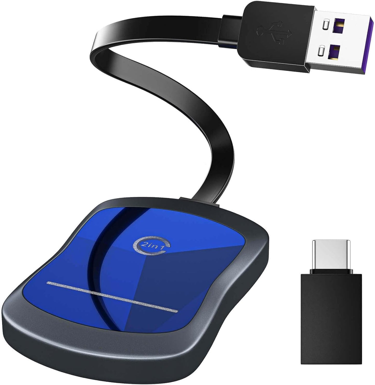 Upgraded Android Auto Wireless Adapter for Cars 2017+ - Plug & Play