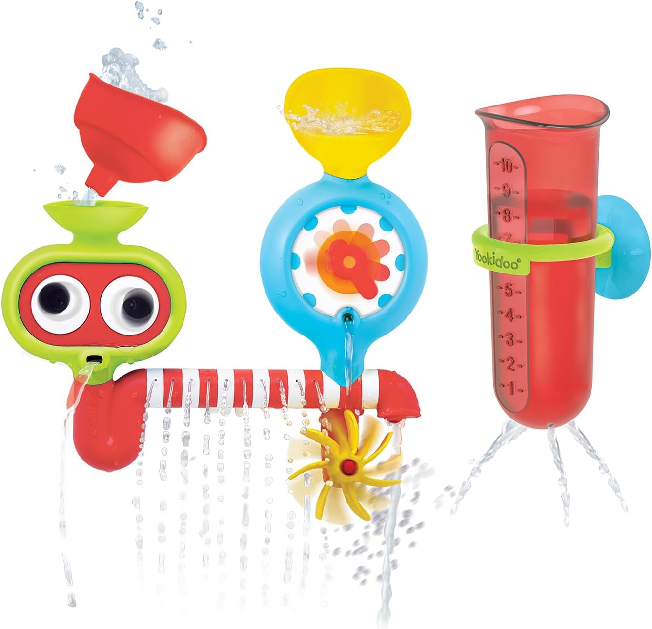 Yookidoo Waterfall Bath Toy - Mold-Free Fun!