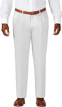 Haggar Men's Work to Weekend Classic Fit Pleat Pants Review