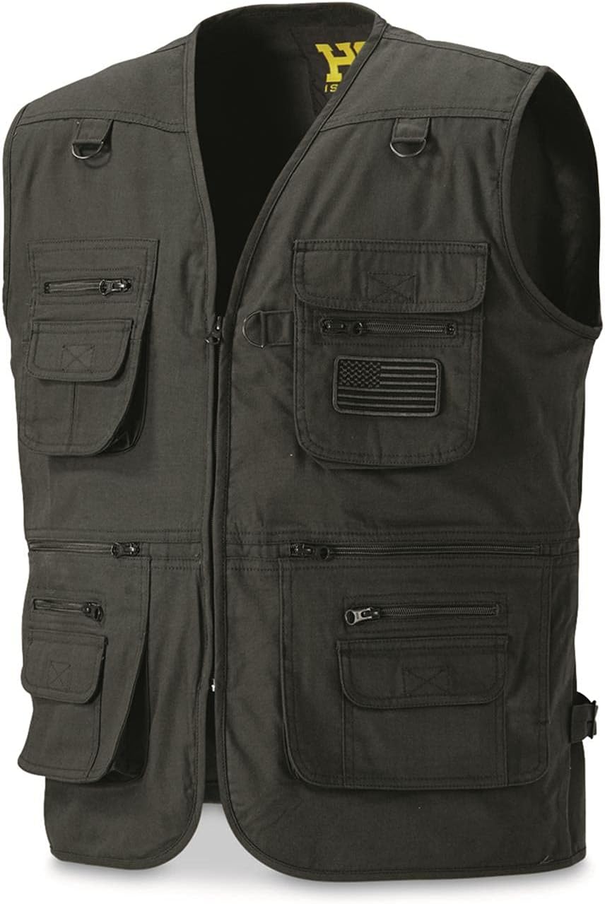 Concealed Carry Vest for Men with Multiple Pockets and Comfort