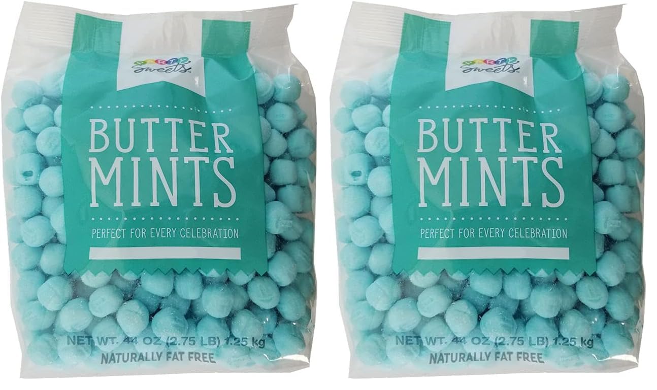 Party Sweets Blue Buttermints - Perfect for Any Celebration