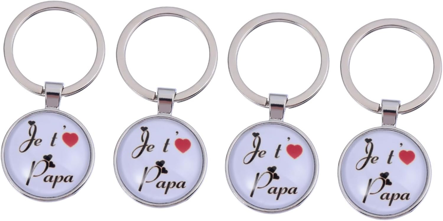 Dad's Day Crystal Freshener Keychain Set