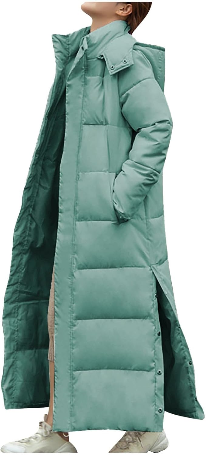 Stay Stylish & Warm with Long Columbia Puffer!