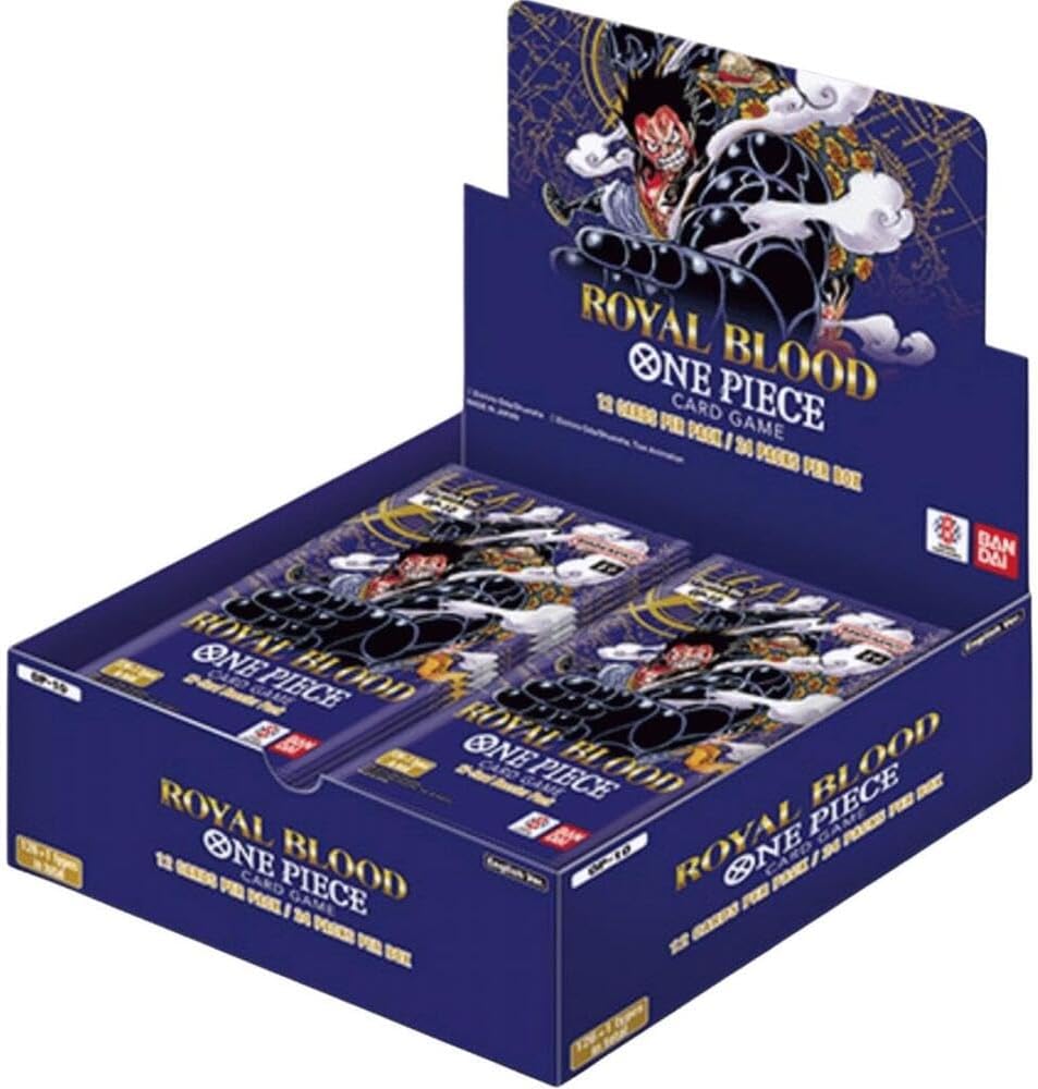 One Piece TCG Royal Blood Booster Box - 24 Packs for Collectors