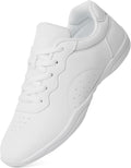 Cheer Shoes for Youth Girls White Cheerleading Athletic (Style B3B1)