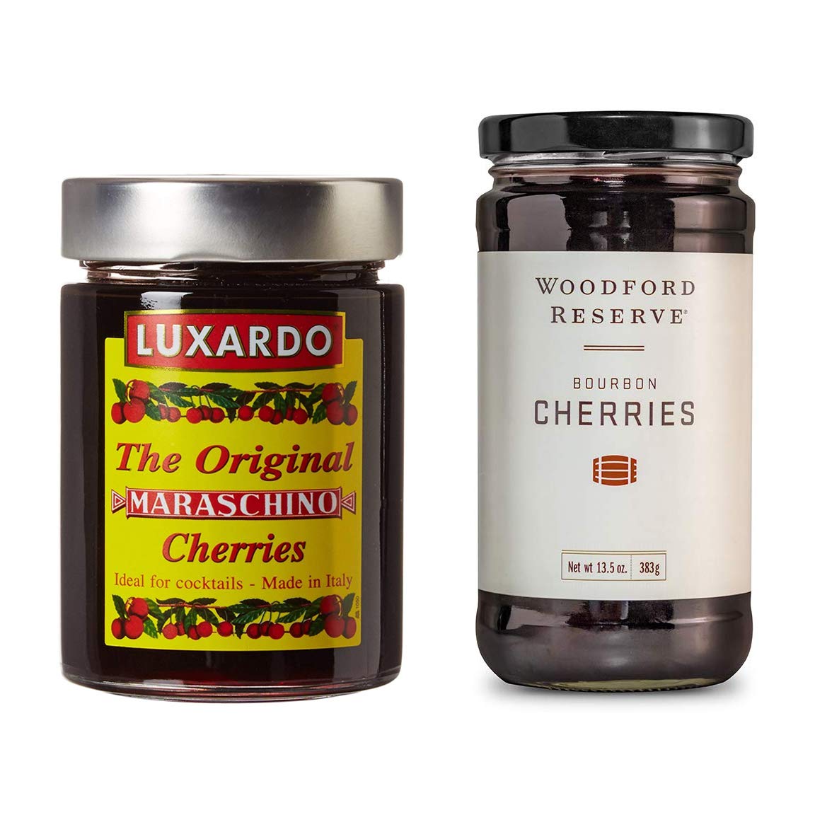 Luxardo Maraschino & Woodford Reserve Bourbon Gourmet Cherries