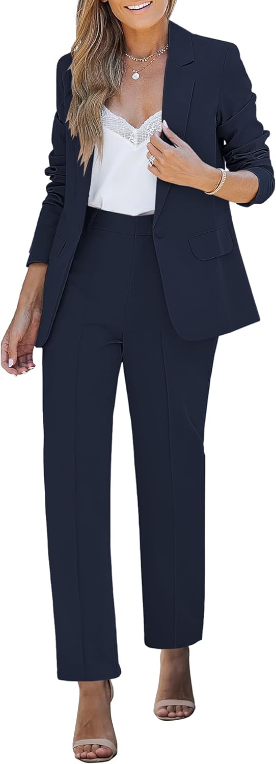 Luvamia Women's Two Piece Sets for Business Casual Outfits
