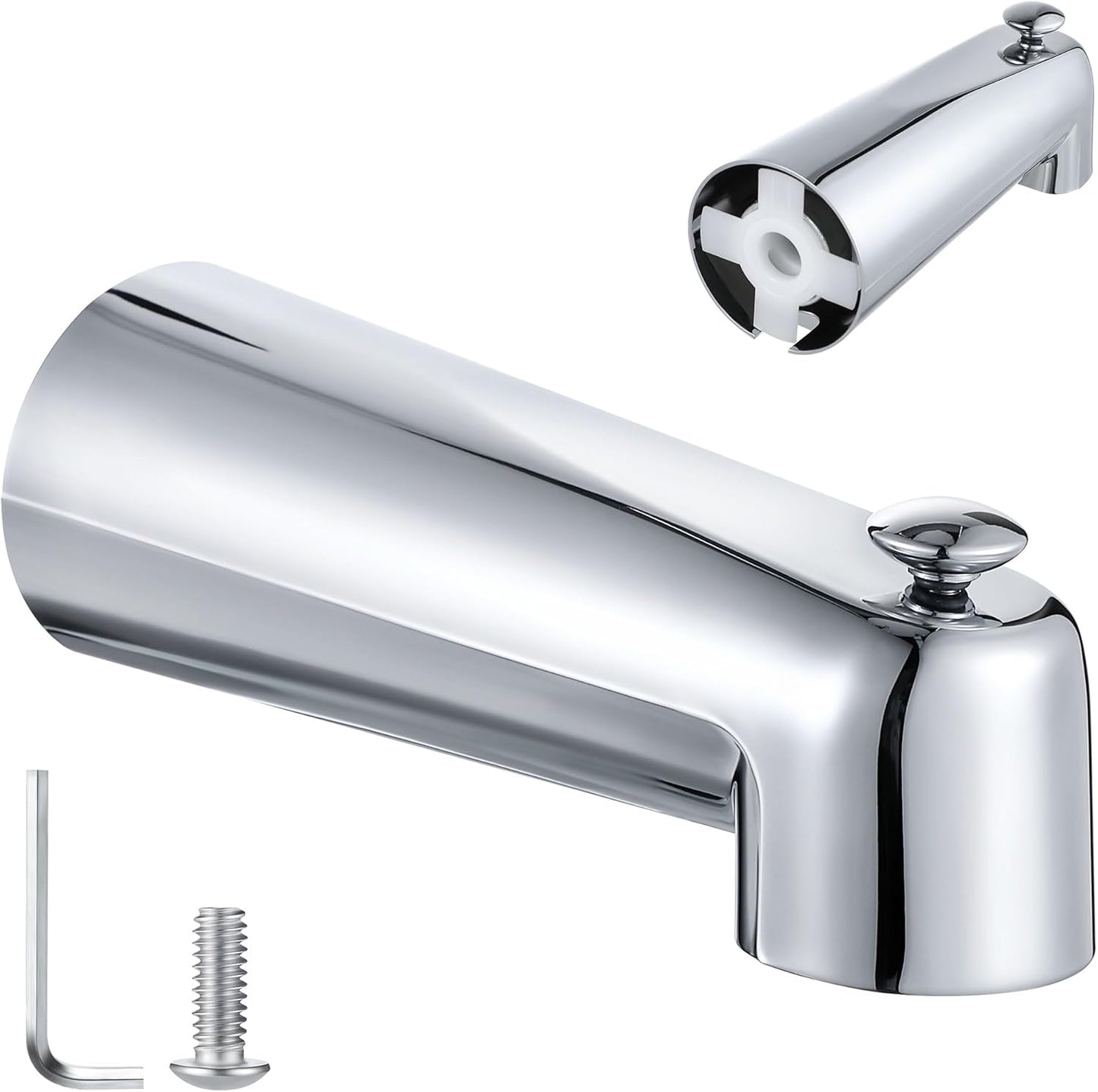 Enhon 7 Inch Slip on Tub Spout with Diverter for Moen 3839
