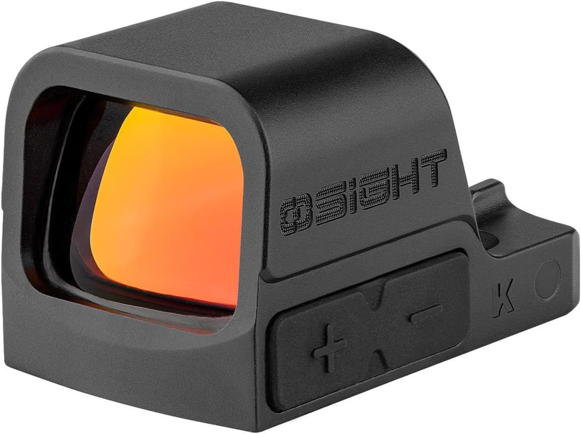 OSIGHT K Micro Red Dot Sight: 6 MOA Open Reflex Optic