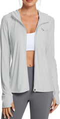 baleaf Women's Sun Protection Hoodie Jacket - UPF 50+ Lightweight