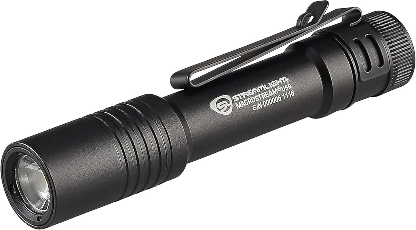 Streamlight MacroStream USB 500-Lumen Compact LED Flashlight