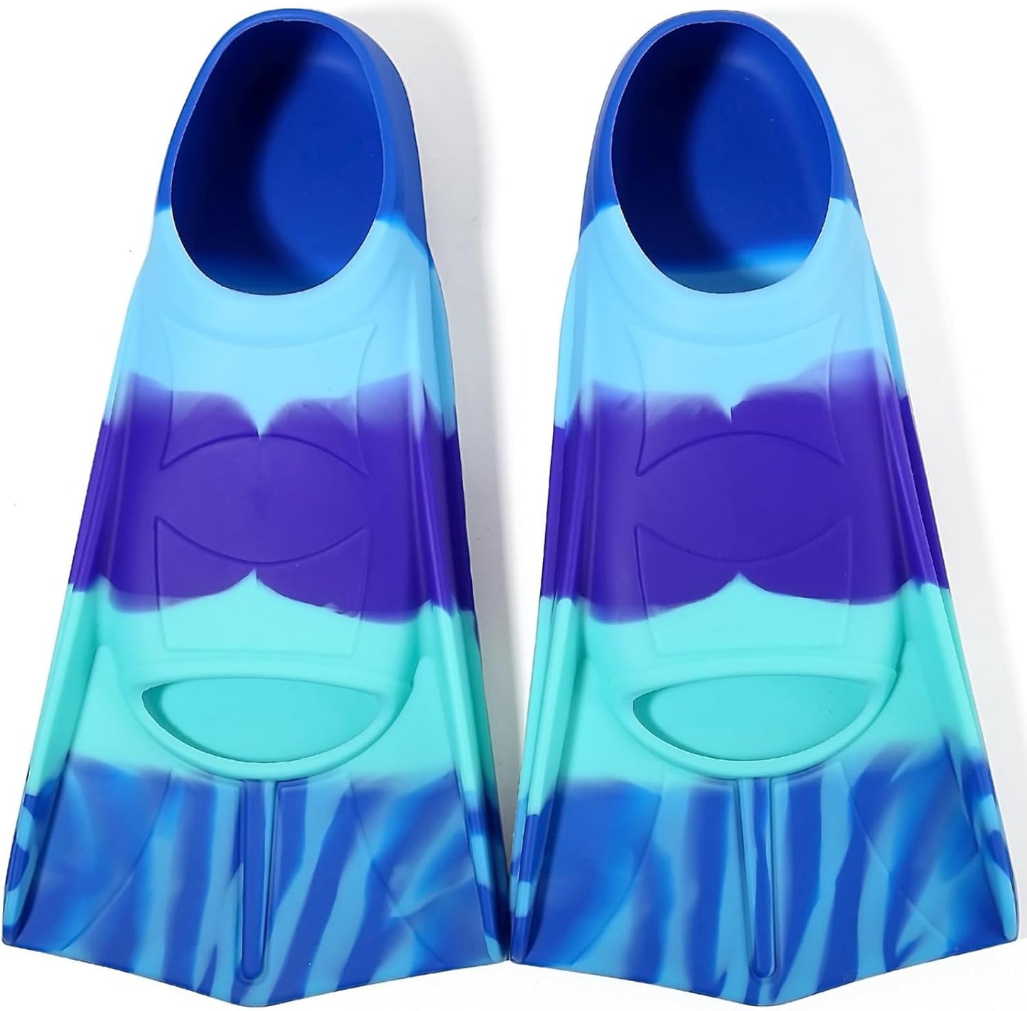 Kids Swim Fins for Beginners - Short Youth Swimming Flippers