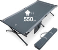 Extra Wide Camping Cot for Adults 84.3in x 41.9in - Oversized XXL Cot