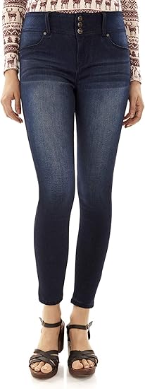 WallFlower Women's Sassy Skinny High-Rise Jeans for Juniors