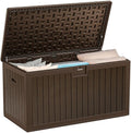 YITAHOME XL 150 Gallon Large Deck Box for Outdoor Storage