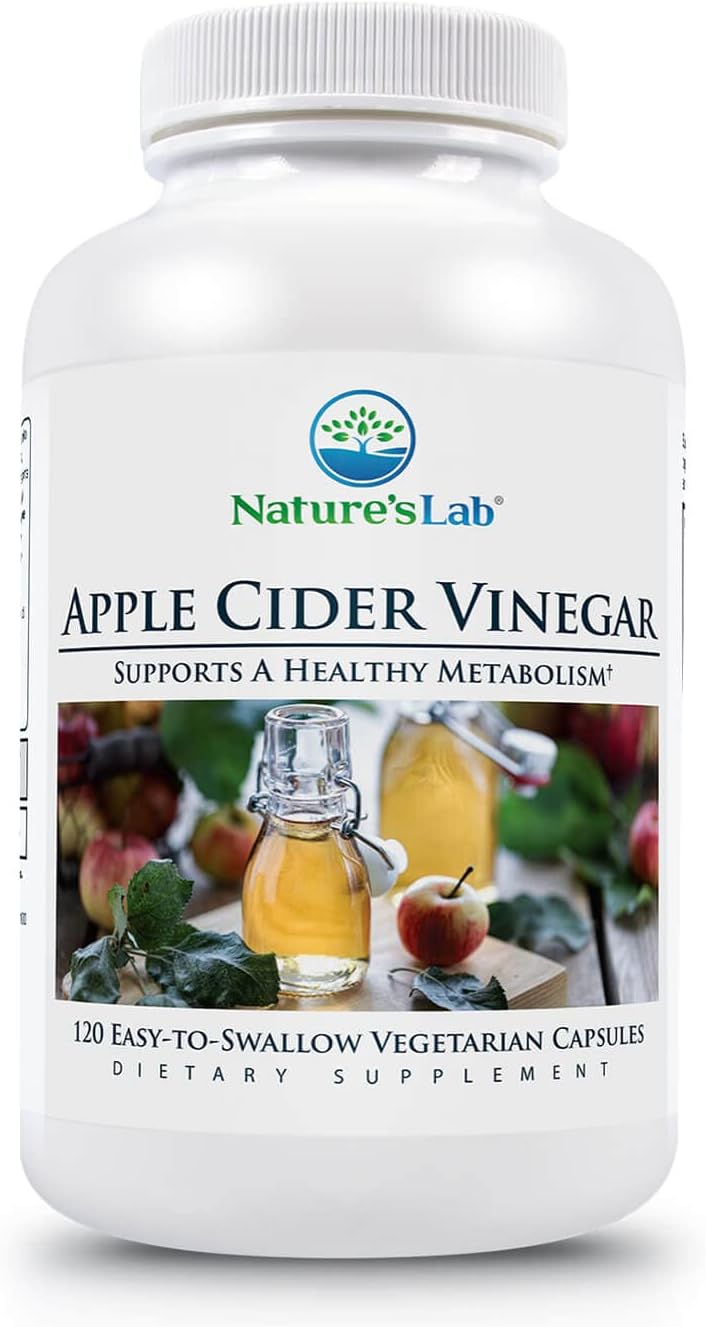Apple Cider 1200mg + Chromium Capsules - 60 Day Supply